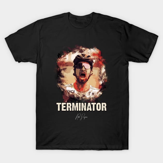 Peter Sagan aka The Terminator T-Shirt by Naumovski